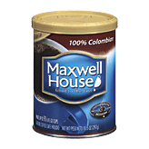 Maxwell House  100% colombian ground coffee, makes 90 6-fl. oz. cups Full-Size Picture